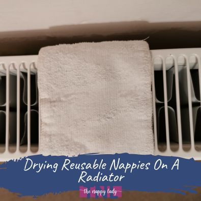 Drying Reusable Nappies On A Radiator