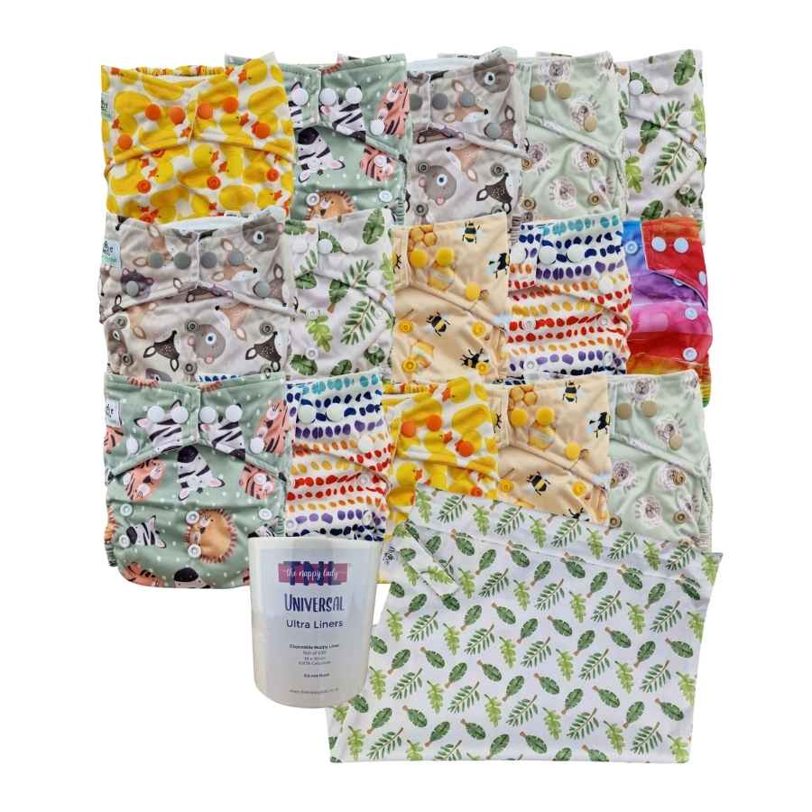 Poplar Pocket Nappy Daytime Kit