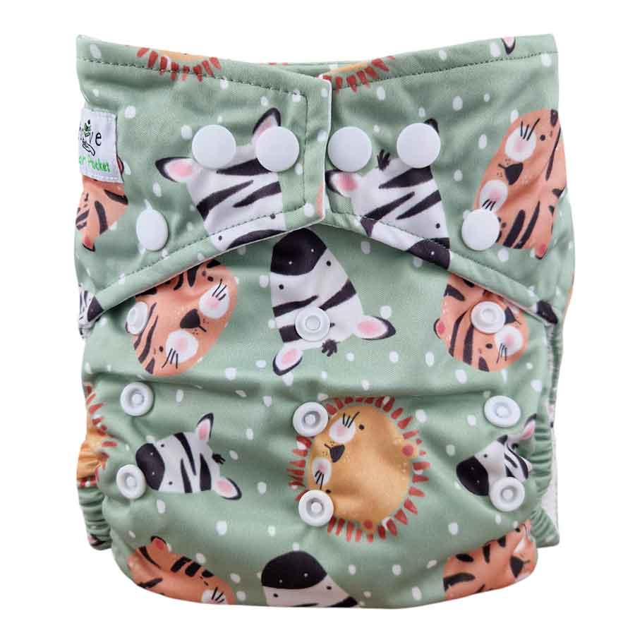 Thrive Poplar Onesize Pocket Nappies