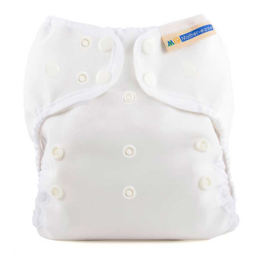 NATURAL COTTON One Size Wizard Uno All-In-One Nappy by Mother-ease