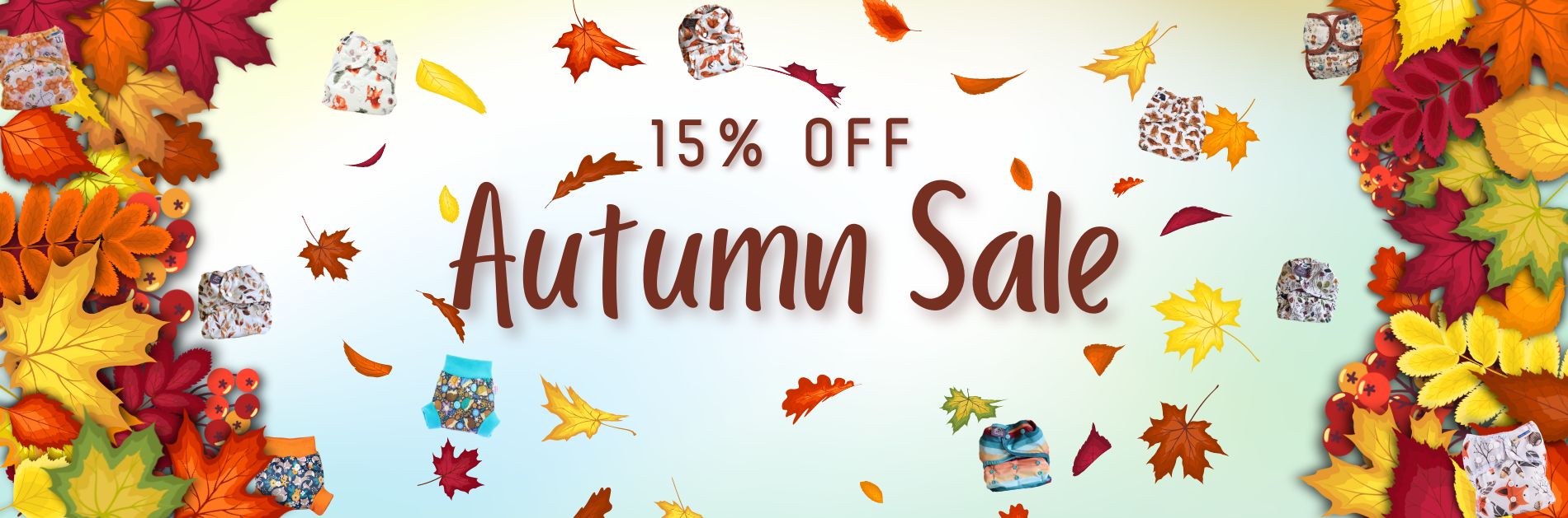 15% off autumn sale