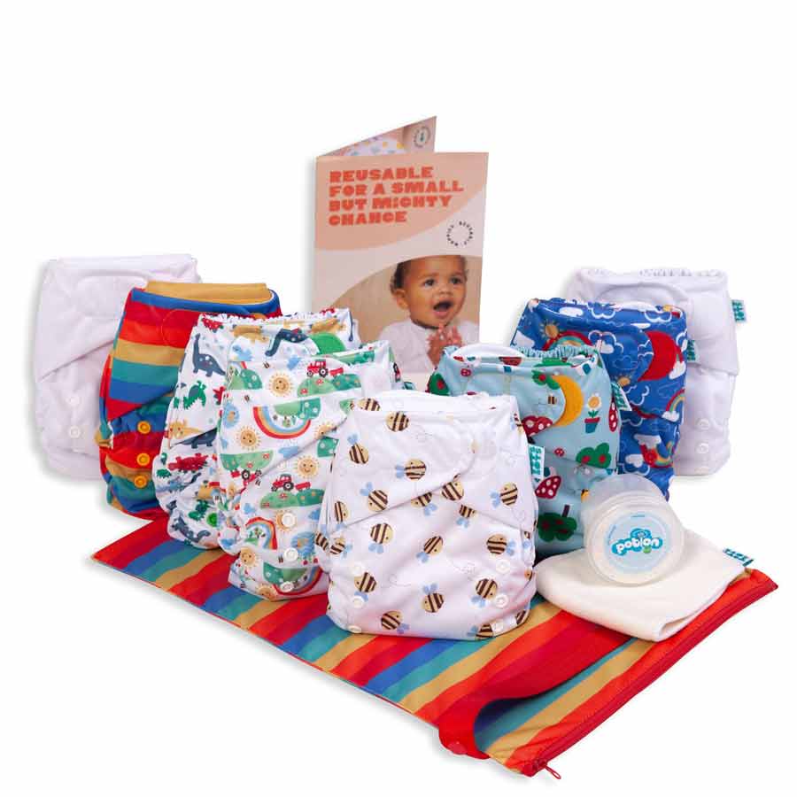 HERO Reusable Nappy Starter Kit By Tots Bots - The Nappy Lady