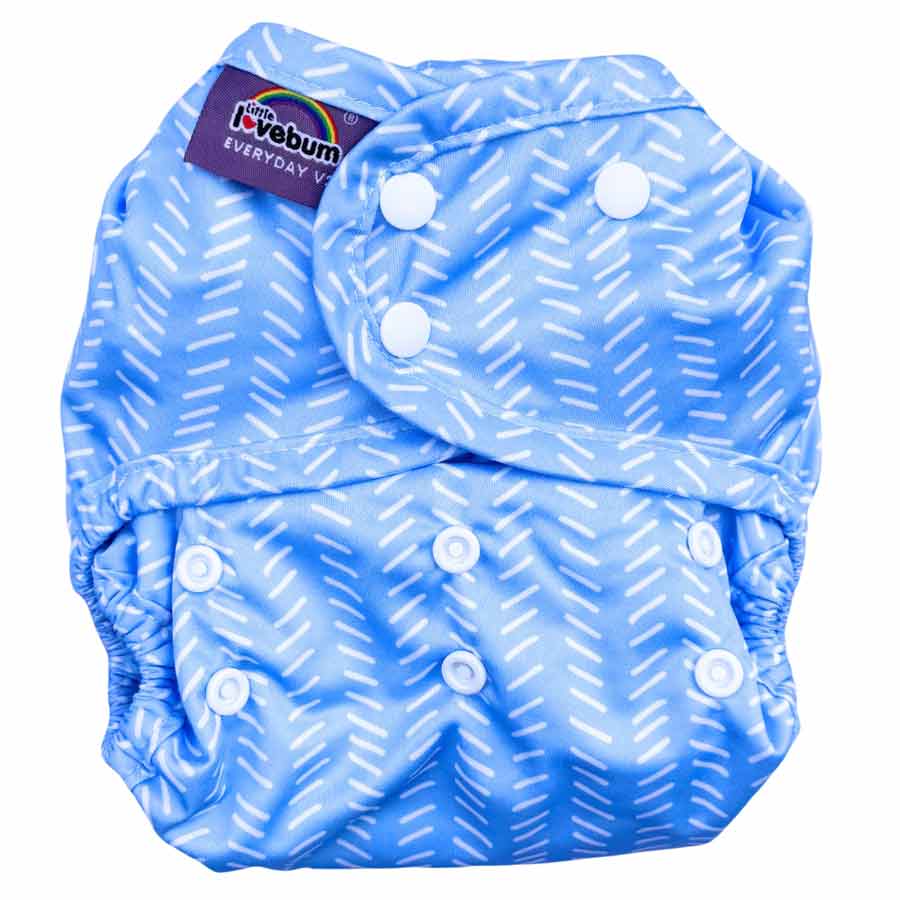 Little Lovebum Everyday Hemp & Bamboo All In One Nappy