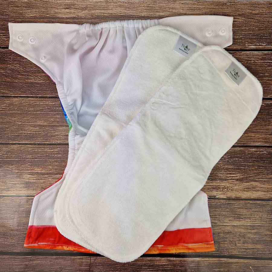 Thrive Poplar Onesize Pocket Nappies