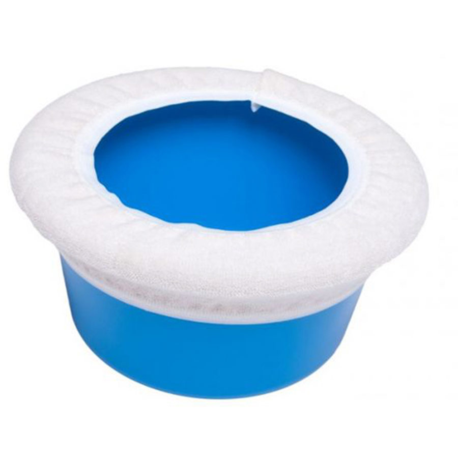 TINY UNDIES - BLUE Top Hat Potty by go diaper free with free cozy