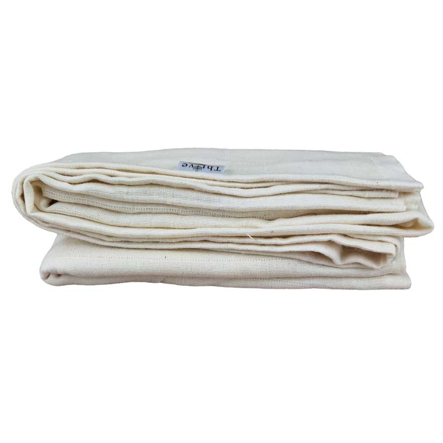 Thrive Organic Muslins 80x80cm