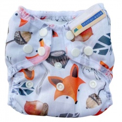 Natural Cotton Newborn Wizard Uno All-In-One Nappy by Mother-ease