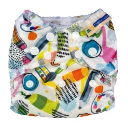 Newborn Wizard Uno Staydry All-In-One Nappy by Mother-ease