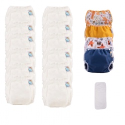 Mother-ease Wizard Duo All In Two Wrap - The Nappy Lady